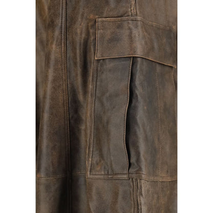 R13 Brown Lamb Ovis Aries Cargo Pants