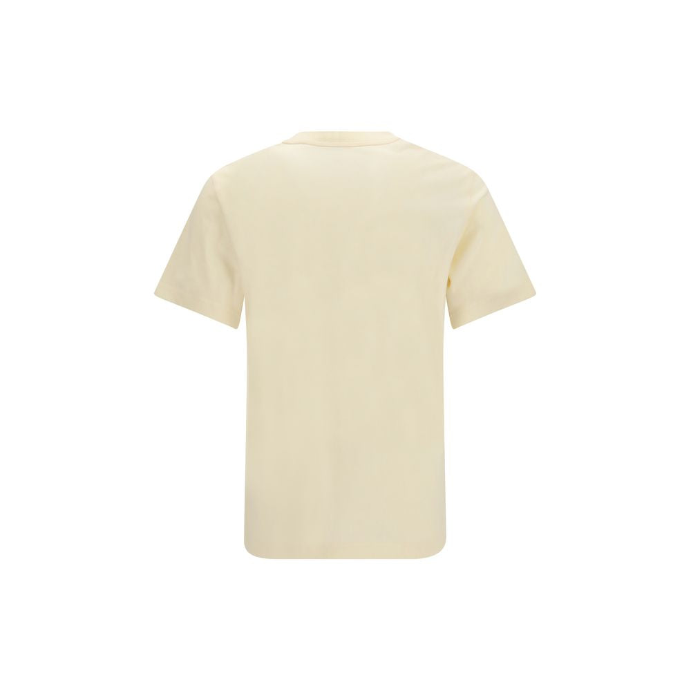Moncler Men's Regular Fit Short-Sleeve Crew Neck Cotton T-Shirt - Beige