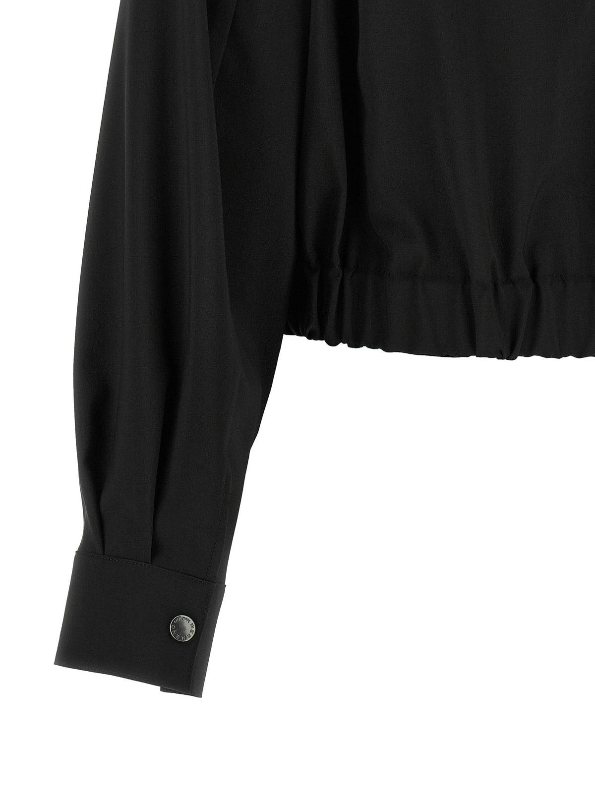 Overcoat by Max Mara for women in virgin wool black features a contemporary silhouette showcasing a contemporary and refined pockets for a sophisticated finish.