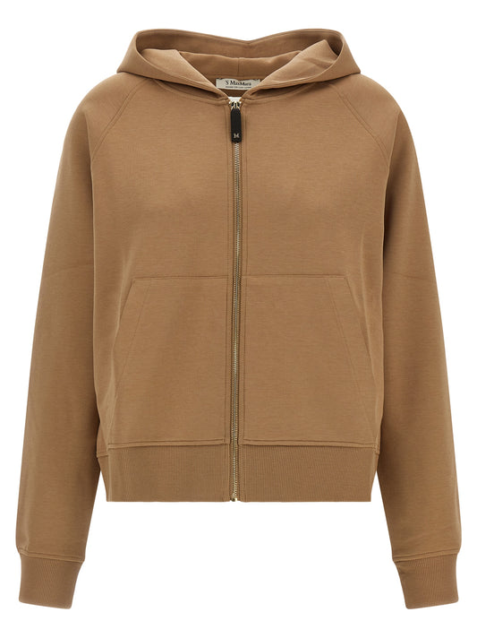 S Max Mara Beige Cotton Sweatshirt