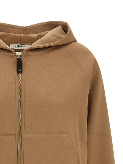 S Max Mara Beige Cotton Sweatshirt