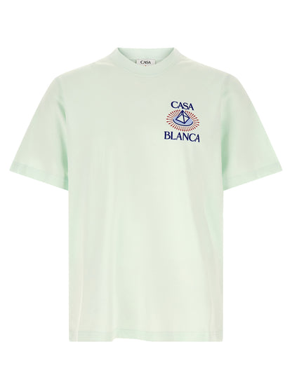 Casablanca Blue Organic Cotton T-Shirt
