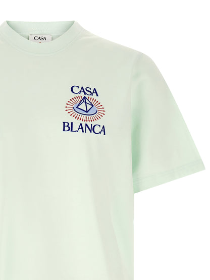 Casablanca Blue Organic Cotton T-Shirt