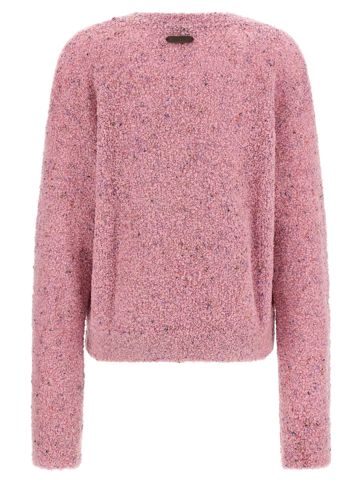 Moschino Bear Women's Polyamide & Virgin Wool Cardigan - Multicolor Pink