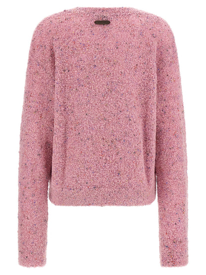 Moschino Bear Women's Polyamide & Virgin Wool Cardigan - Multicolor Pink