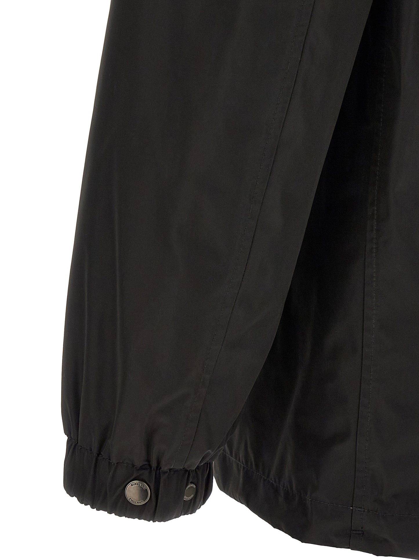 Burberry Black Polyester Coat