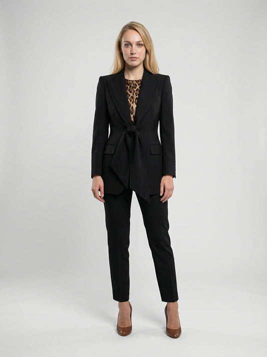 Dolce & Gabbana Multicolor Polyester Blazer