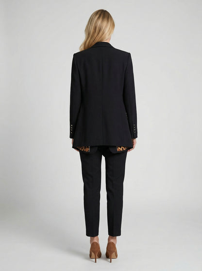 Blazer by Dolce & Gabbana for women in stretch polyester multicolor & signature features an stylish silhouette, showcasing a sophisticated and stylish for a truly stylish finish.