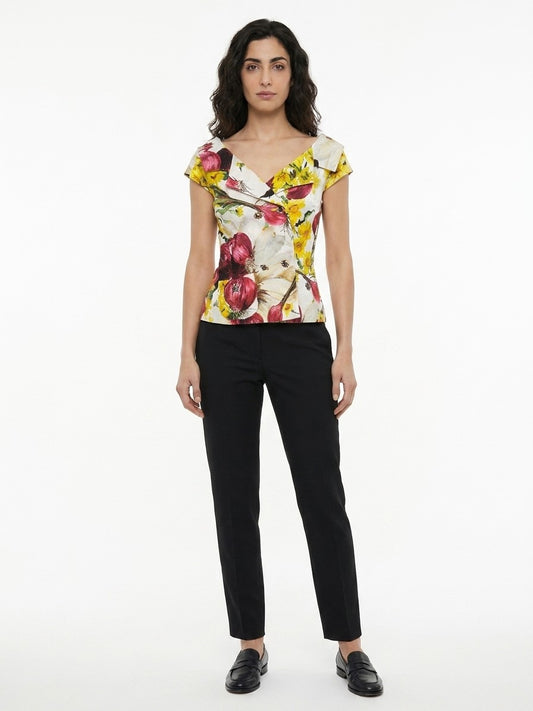 Dolce & Gabbana Multicolor Cotton Pattern Shirt