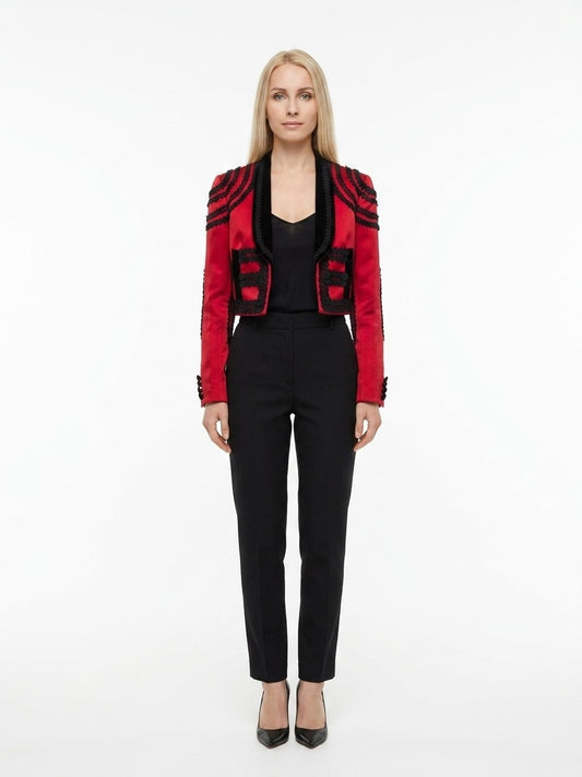 Dolce & Gabbana Bicolor Cotton Jacket