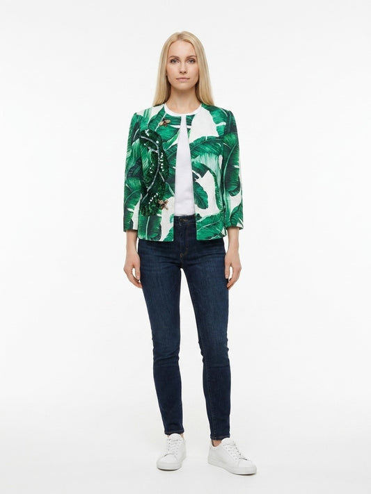 Dolce & Gabbana Multicolor Acetate Jacket