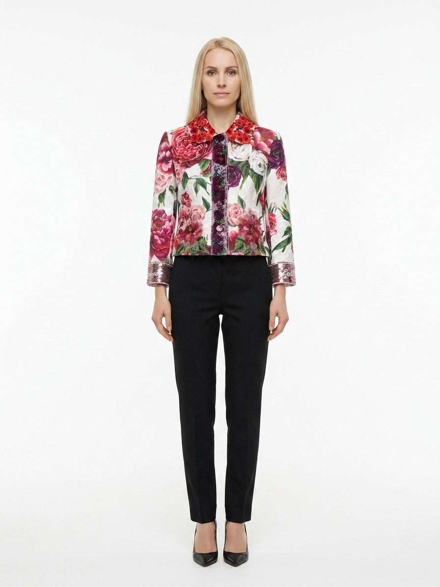 Dolce & Gabbana Multicolor Cotton Jacket