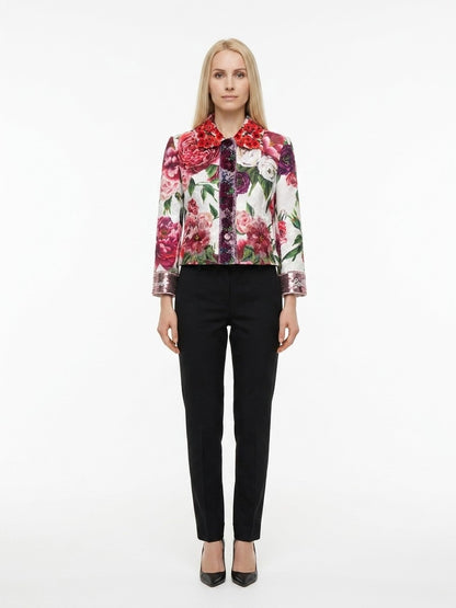 Dolce & Gabbana Multicolor Cotton Jacket