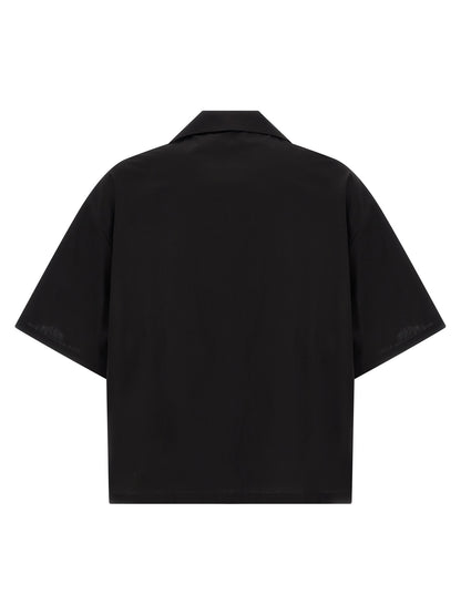 Balenciaga Black Cotton Blouse