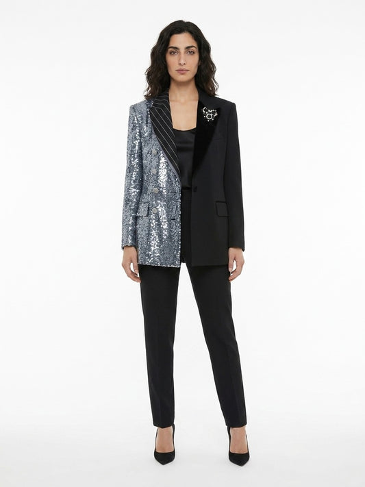 Dolce & Gabbana Blue Cotton Blazer