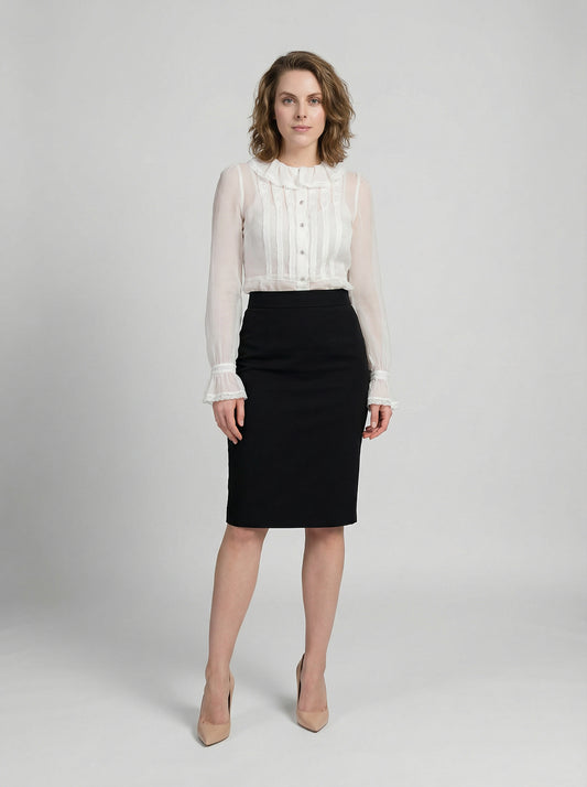 Dolce & Gabbana White Polyamide Shirt