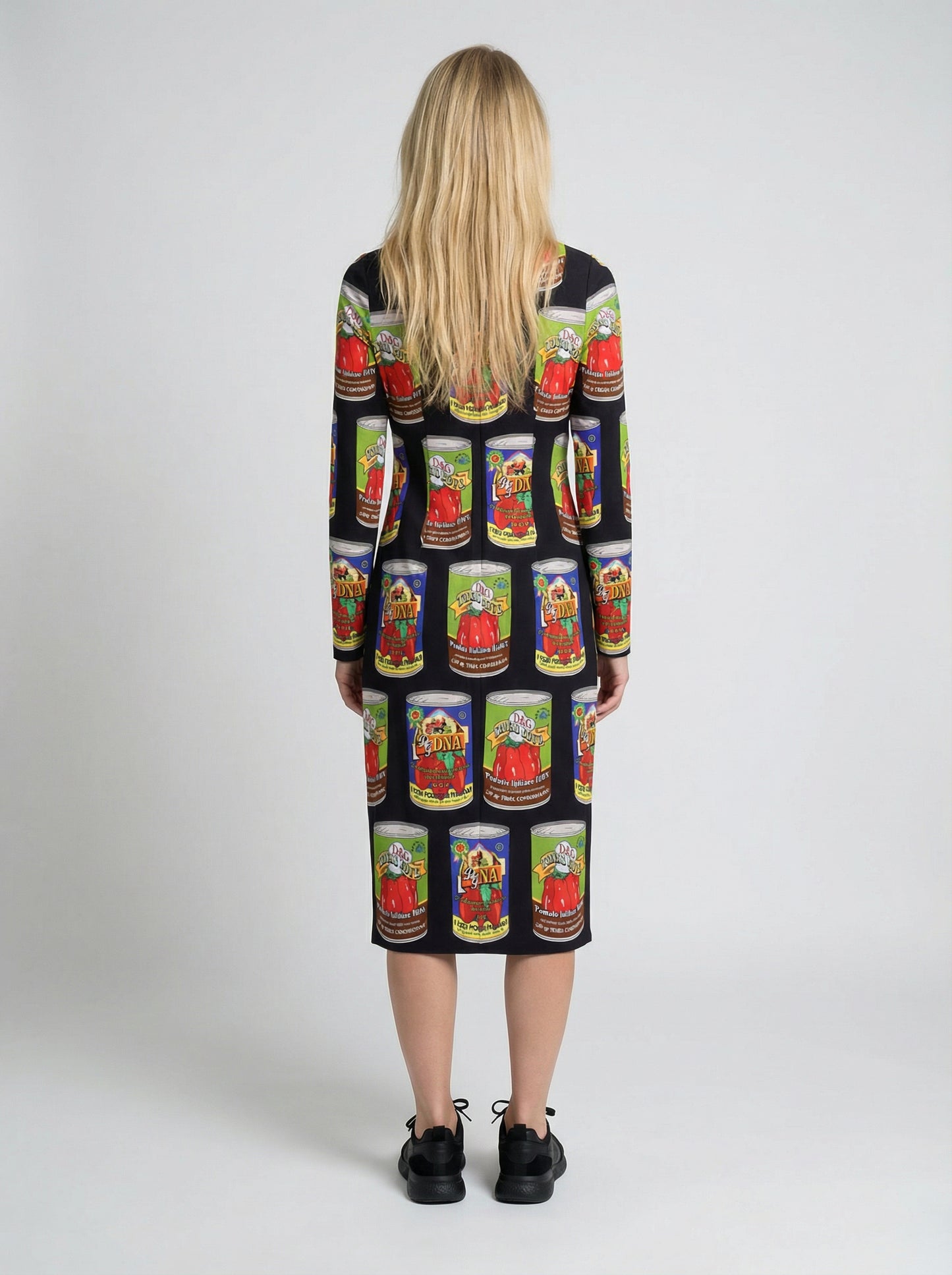 Dolce & Gabbana Multicolor Elastane Casual Dress
