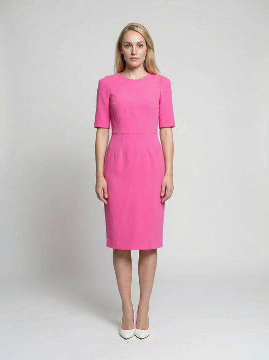 Dolce & Gabbana Pink Acetate Casual Dress