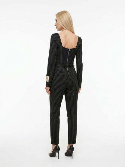 This One-Piece by Dolce & Gabbana for women in polyamide cotton silk & wool multicolor presents a on trend silhouette, elegantly finished with and a on trend .