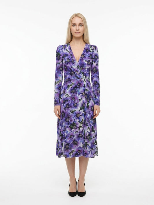 Dolce & Gabbana Multicolor Silk Casual Dress