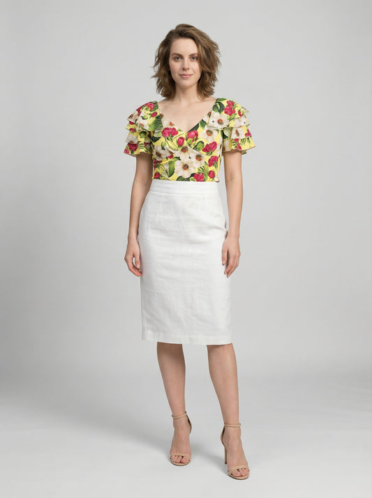 Dolce & Gabbana Multicolor Elastane Pattern Shirt