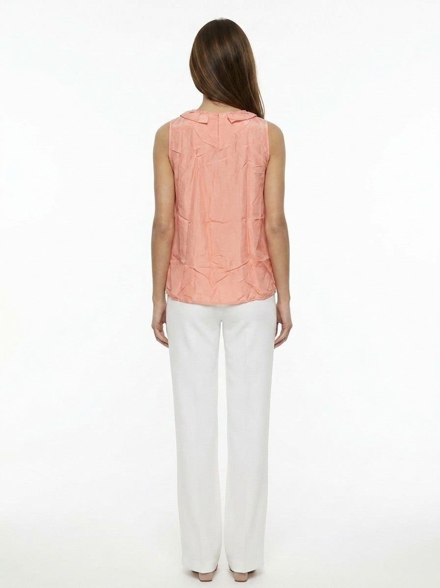 Blouse by Dolce & Gabbana for women in silk pink, featuring a nuanced and nuanced for a sophisticated finish.