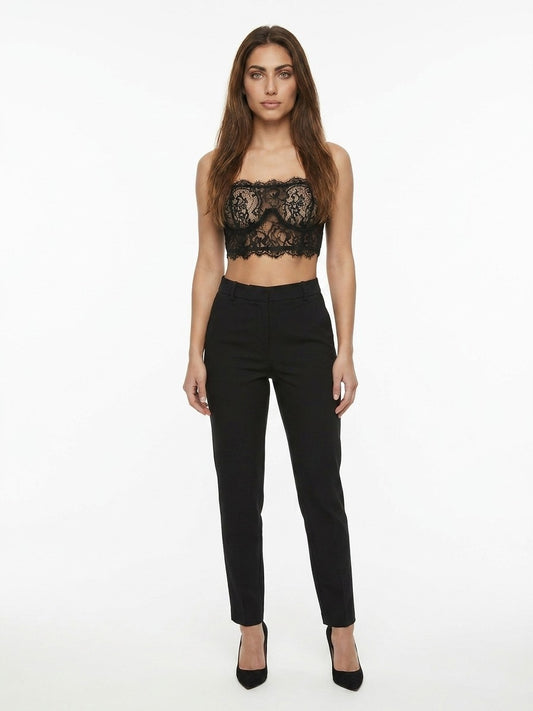 Dolce & Gabbana Black Elastane Bra