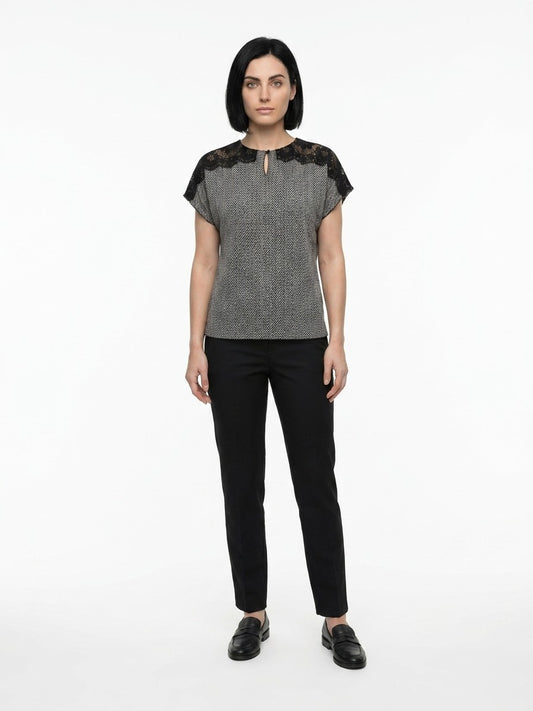 Dolce & Gabbana Blue Polyamide T-Shirt