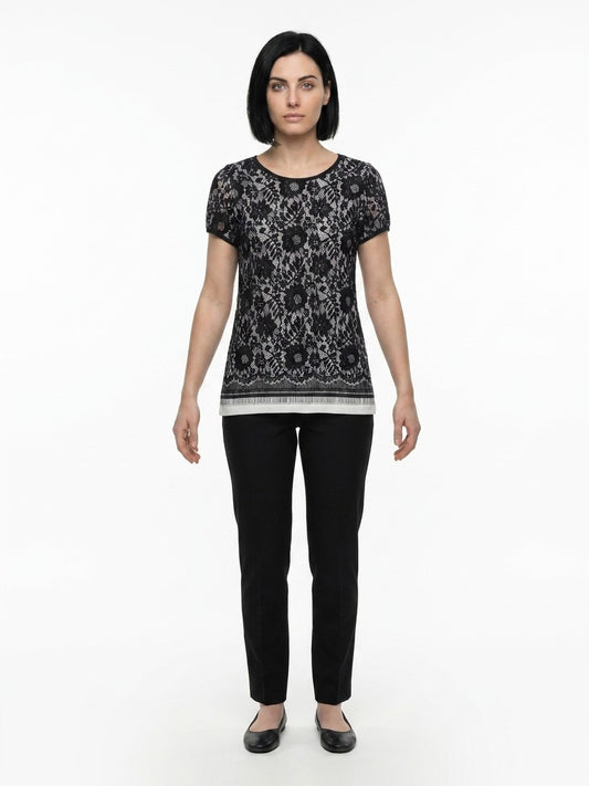 Dolce & Gabbana Multicolor Polyamide T-Shirt
