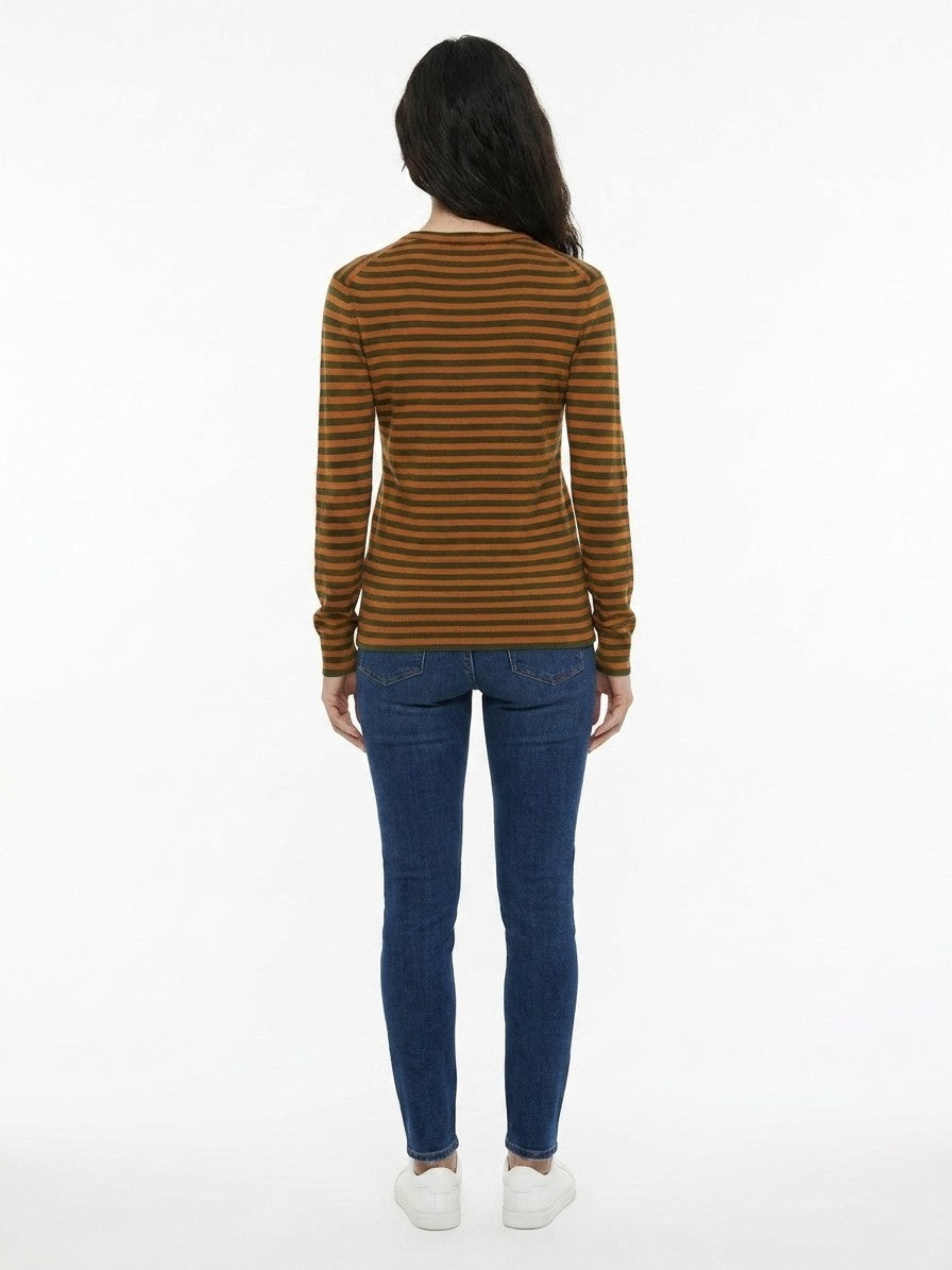 Sweatshirt by Dolce & Gabbana for women in cashmere multicolor presents a smart casual silhouette, featuring a smart casual and for a sophisticated look.