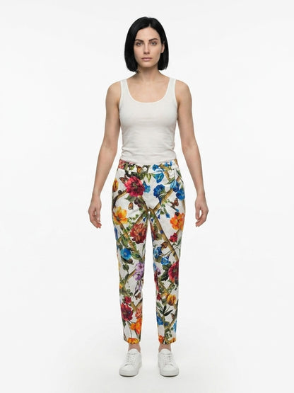 Dolce & Gabbana Multicolor Cotton Joggers (Workout Pants)