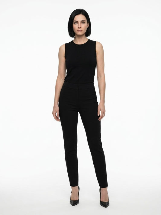 Dolce & Gabbana Black Acetate Skinny Pants