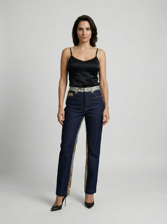 Dolce & Gabbana Blue Cotton Jeans Denim