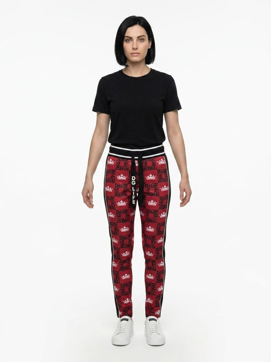 Dolce & Gabbana Multicolor Polyester Joggers (Workout Pants)