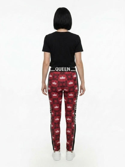 Joggers by Dolce & Gabbana for women in polyester multicolor features an sophisticated and with a precise long, creating a sophisticated and sophisticated silhouette.