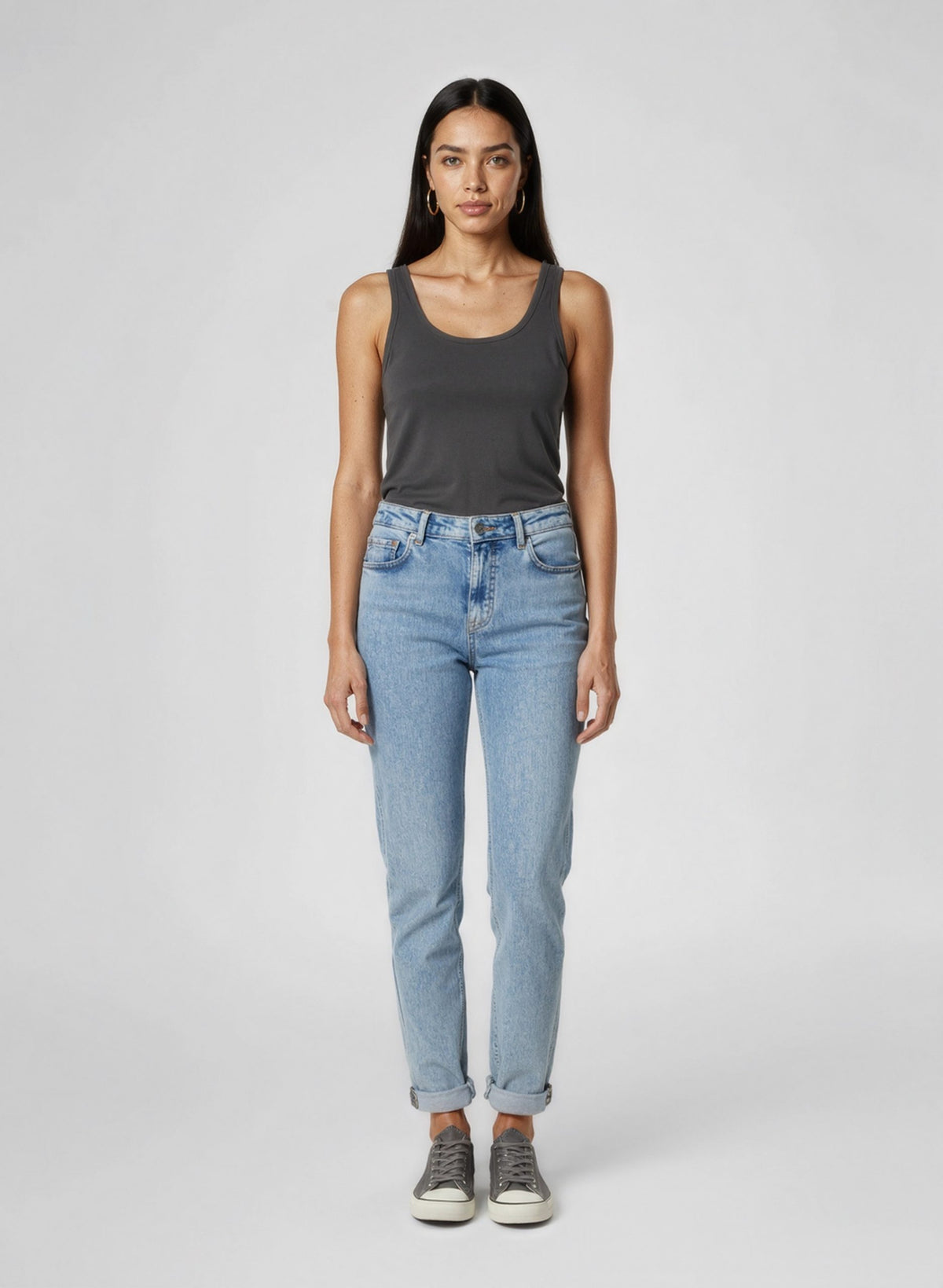 Jeans by Dolce & Gabbana for women in stretch denim cotton blue presents a refined pantology silhouette, artfully defined by a refined pantology , long, and a sophisticated .
