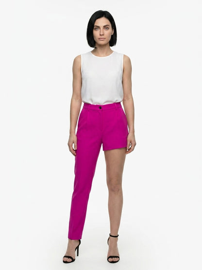 Pants by Dolce & Gabbana for women in virgin wool pink features a stylish silhouette with a stylish , long, and .