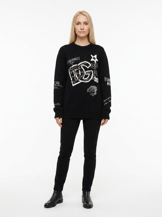 Dolce & Gabbana Multicolor Viscose Sweatshirt