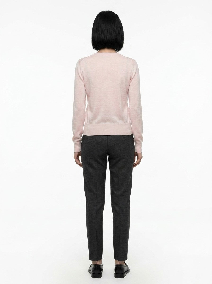 Dolce & Gabbana Pink Silk Cardigan