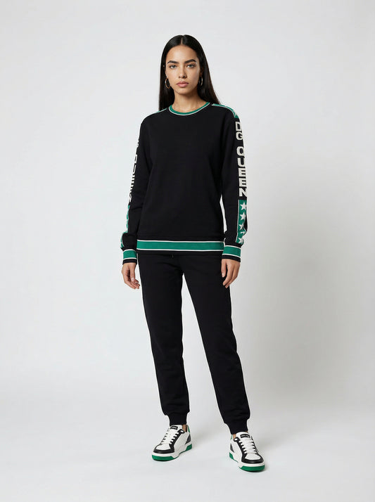 Dolce & Gabbana Multicolor Polyamide Sweatshirt