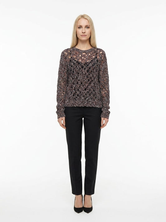 Dolce & Gabbana Blue Cashmere Sweatshirt