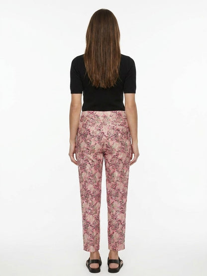 Casual Pants by Dolce & Gabbana for women in cotton polyester multicolor & patterned features a polished silhouette with a polished , reaching a polished long and finished with a polished .