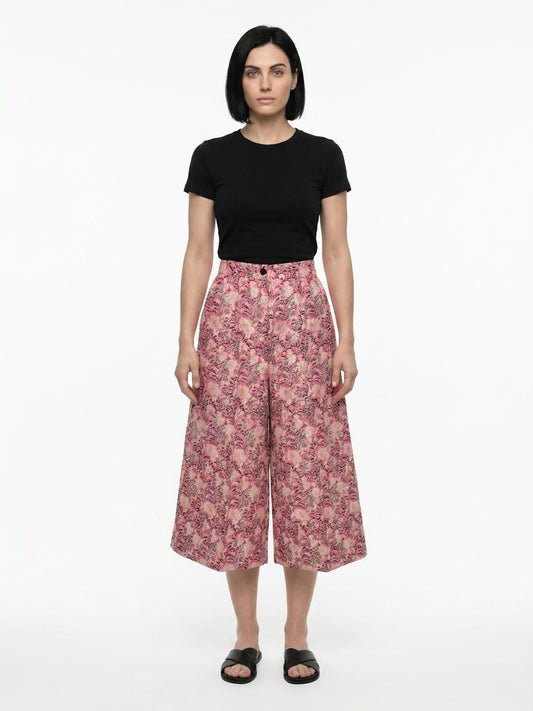 Dolce & Gabbana Multicolor Cotton Casual Pants