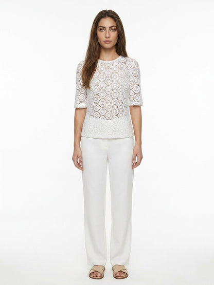 Dolce & Gabbana White Cotton T-Shirt
