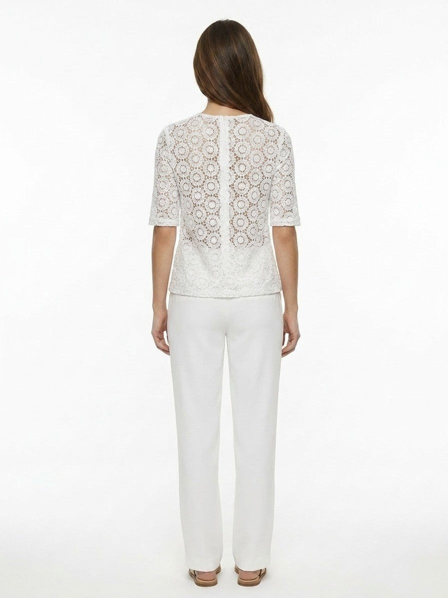 Dolce & Gabbana White Cotton T-Shirt
