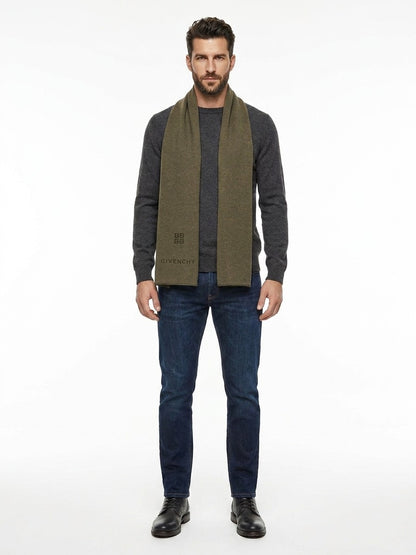 Givenchy Bicolor Cashmere Scarf