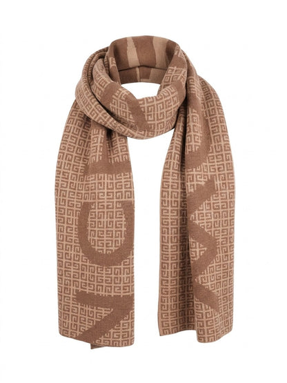 Scarf by Givenchy for men in wool & silk bicolour showcases a eye catching silhouette, artfully capturing the essence of the eye catching Heart Wool & Silk Foulard Scarf design for a sophisticated look.