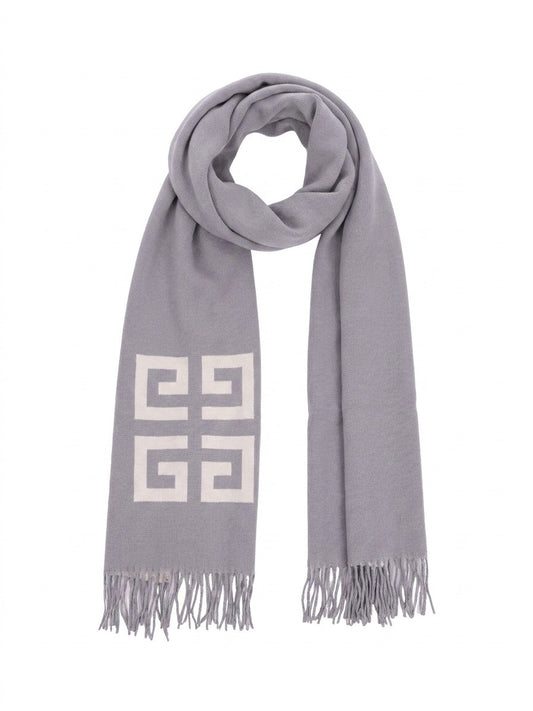 Givenchy Bicolor Virgin Wool Scarf