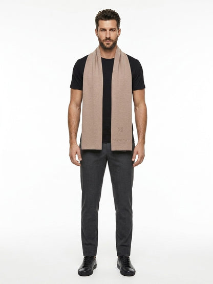 Givenchy Beige Cashmere Scarf
