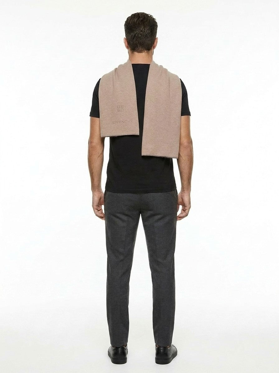 Givenchy Beige Cashmere Scarf
